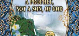 Prophet jesus not son of God